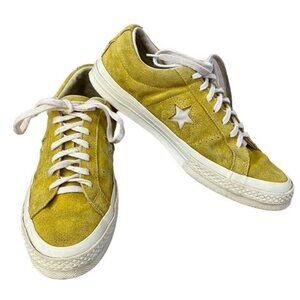 Converse One Star x Golf Le Fleur Sulphur 2017 Unisex Sneaker Mens size 8 Yellow